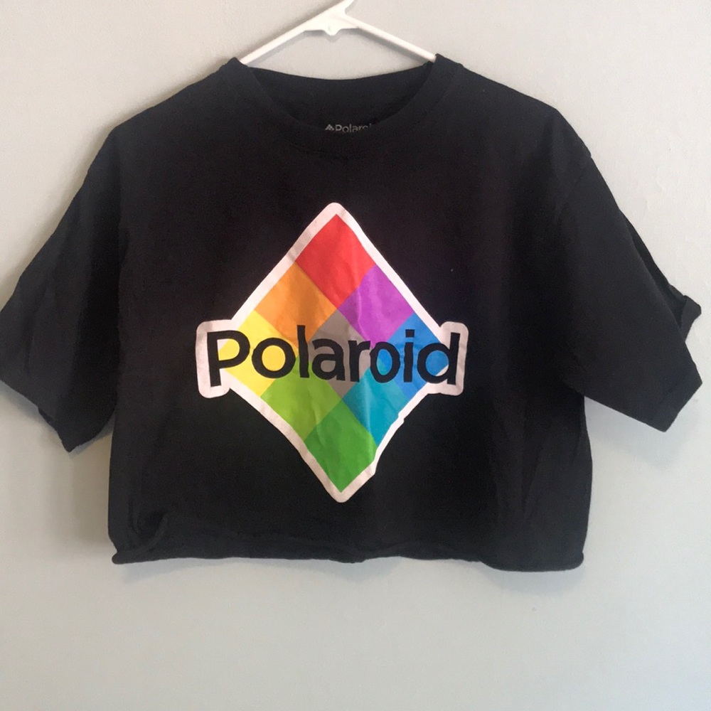 Cropped Polaroid Tee